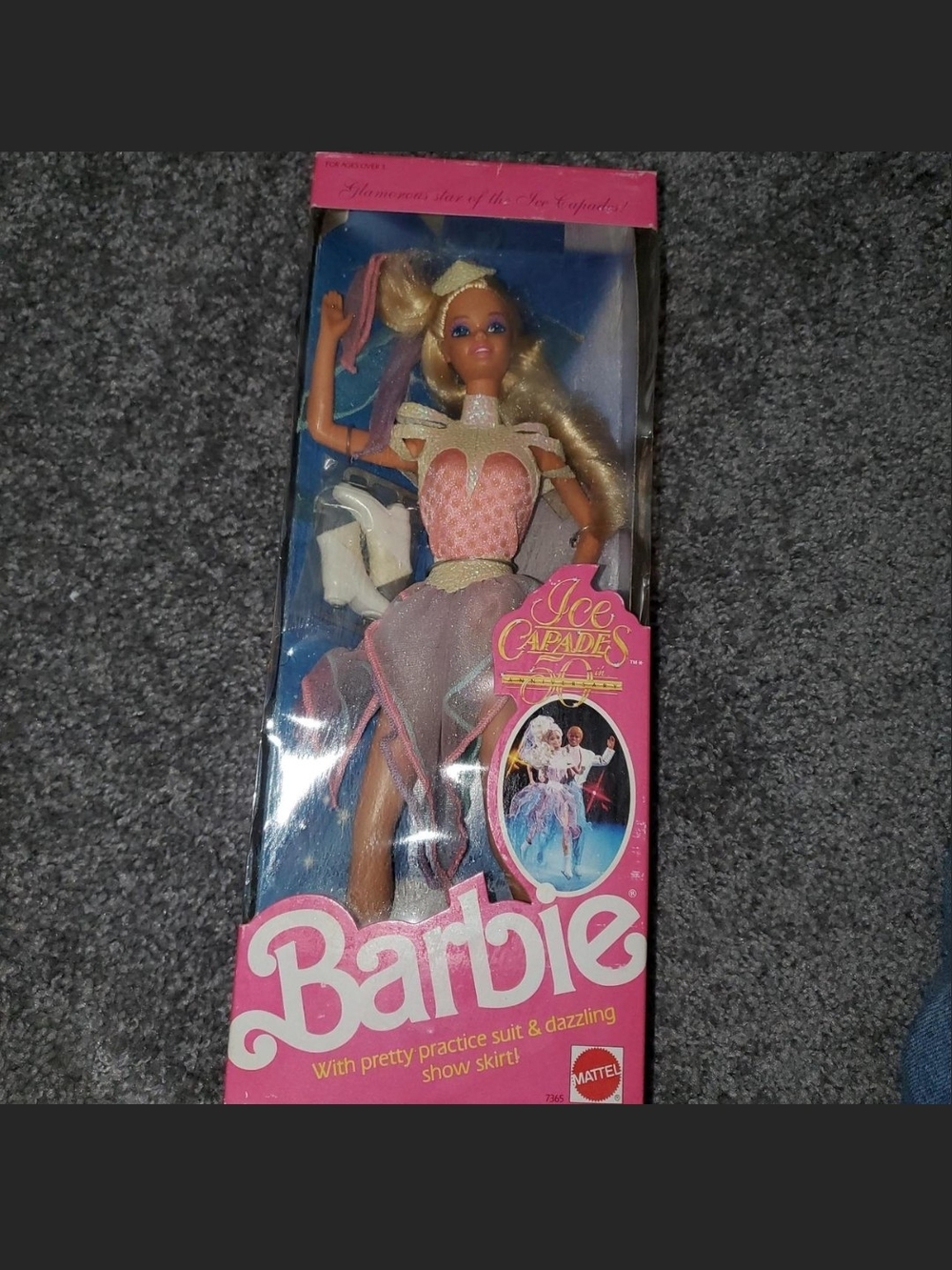 Vintage 1989 Barbie Ice Capades Doll